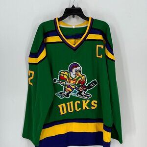 Molpe Mighty Ducks Movie Hockey Jersey L
